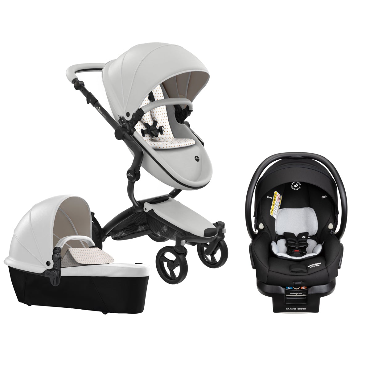 Mima Xari 4G and Maxi Cosi Mico XP Max Travel System, -- ANB Baby