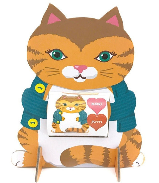 Mrs Grossmans Friends Kitty Cat Sticker, -- ANB Baby