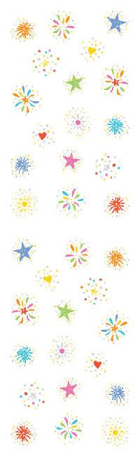 Mrs. Grossman's Strip of Sparkle Magical Doodad Stickers, -- ANB Baby