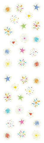Mrs. Grossman's Strip of Sparkle Magical Doodad Stickers, -- ANB Baby