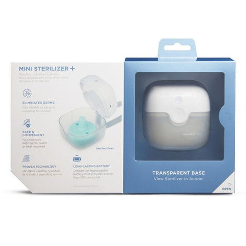 Munchkin 59S Mini Sterilizer Plus Portable UV Sanitizer with Rechargeable Battery, -- ANB Baby