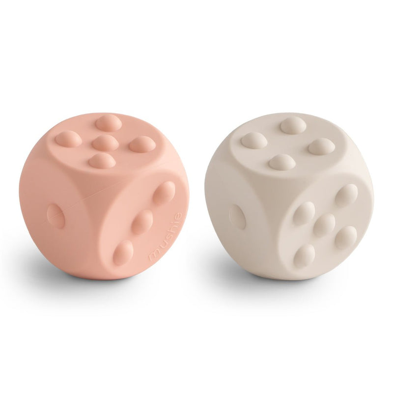 Mushie Dice Press Toy 2 Pack, -- ANB Baby