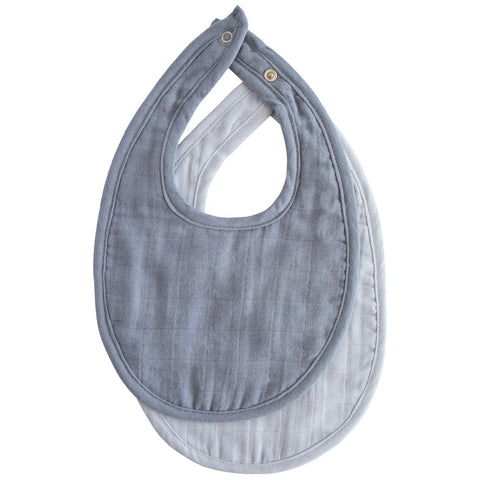 Mushie Muslin Bib 2 Pack, -- ANB Baby