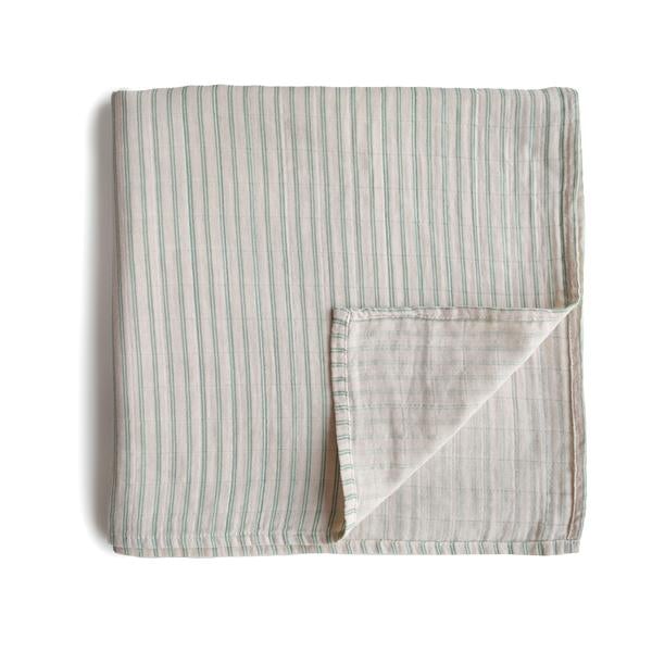 Mushie Muslin Swaddle Blanket, -- ANB Baby