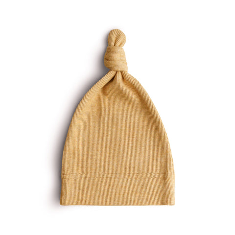 Mushie Ribbed Baby Beanie, -- ANB Baby