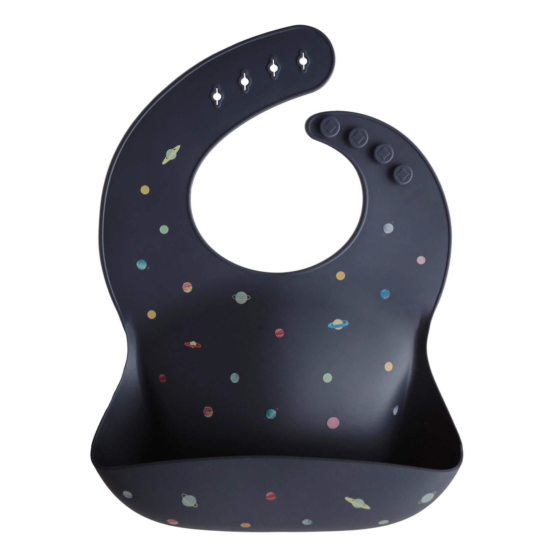 Mushie Silicone Baby Bib, -- ANB Baby