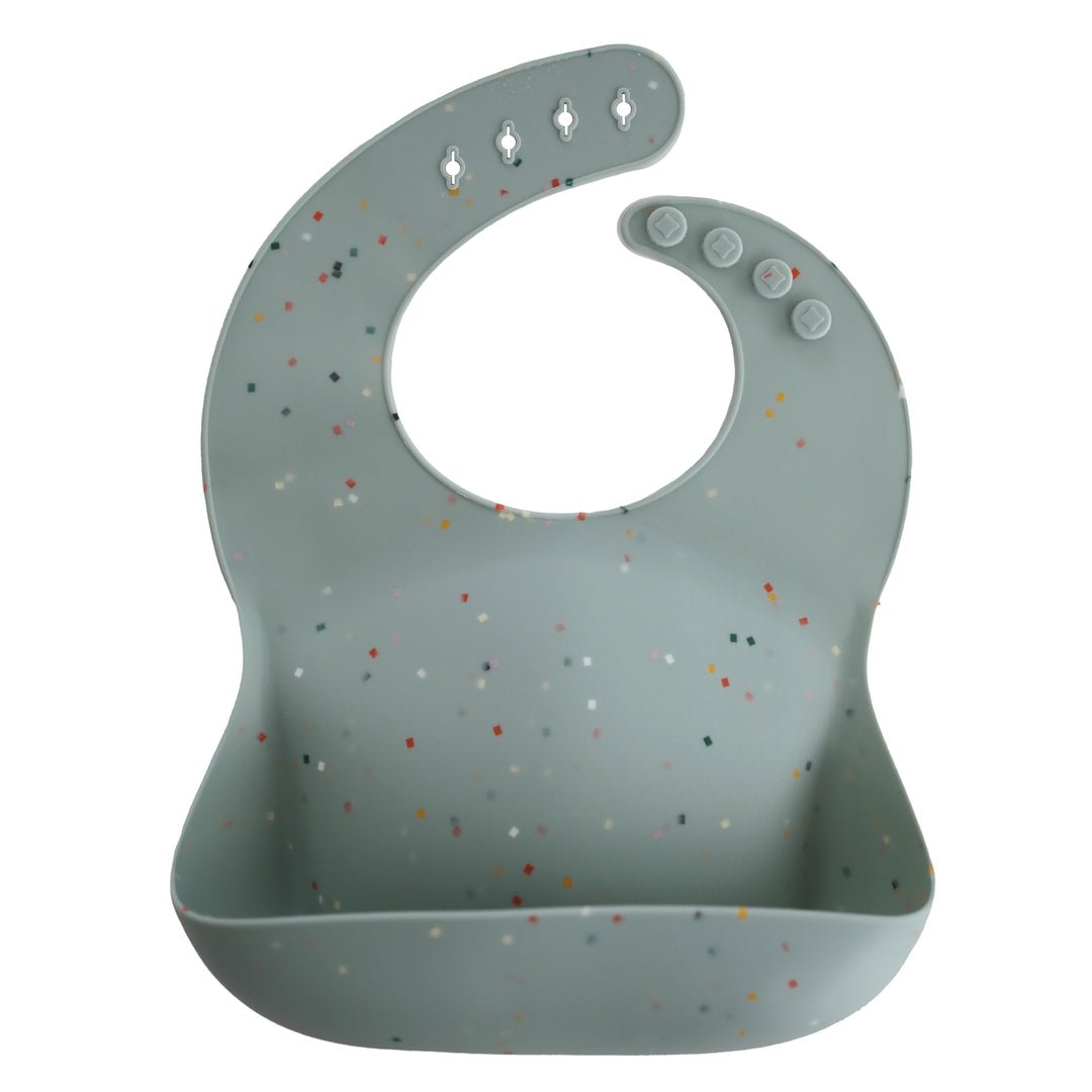 Mushie Silicone Baby Bib, -- ANB Baby