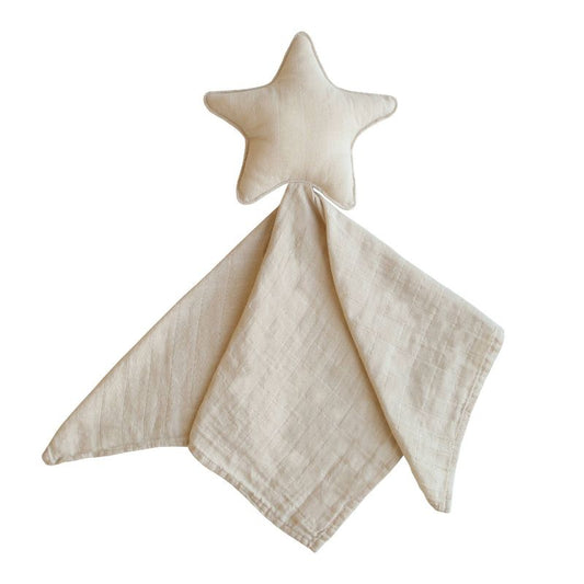 Mushie Star Lovey Crib Toy, Fog, -- ANB Baby