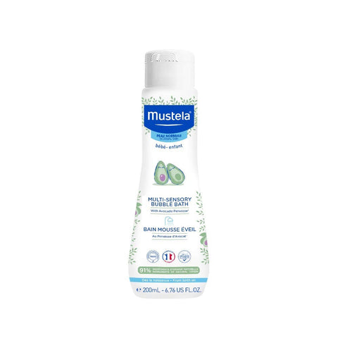 Mustela Multi-Sensory Bubble Bath 200ml, -- ANB Baby