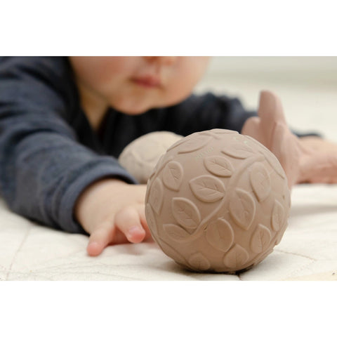 Natruba Rubber Leaf Sensory Ball Set, -- ANB Baby