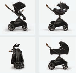 Nuna Demi Next + PIPA Urbn Travel System, Caviar, -- ANB Baby