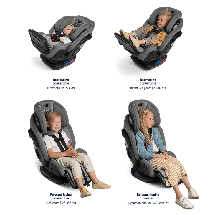 Nuna EXEC All-In-One Convertible Car Seat, Riveted -- Available April, -- ANB Baby