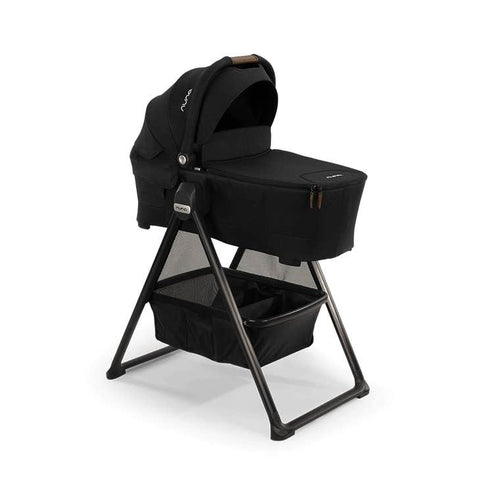 Nuna LYTL Bassinet + Stand, Caviar, -- ANB Baby