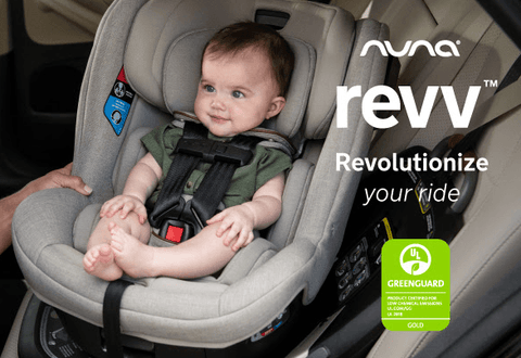 Nuna REVV Rotating Convertible Car Seat with Cupholder, -- ANB Baby