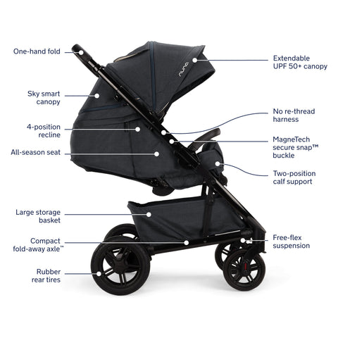 Nuna TAVO Next Stroller, -- ANB Baby