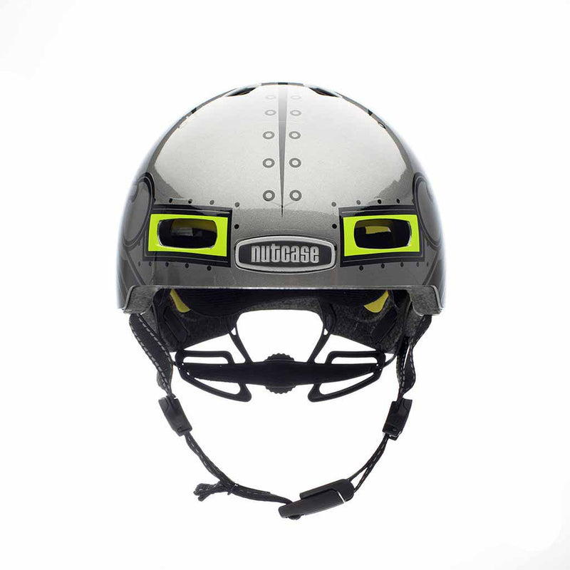 Nutcase Little Nutty Robo Boy Gloss MIPS Helmet, Toddler, -- ANB Baby