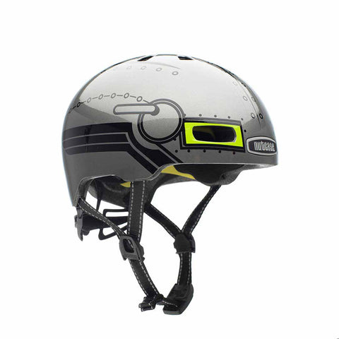 Nutcase Little Nutty Robo Boy Gloss MIPS Helmet, Toddler, -- ANB Baby