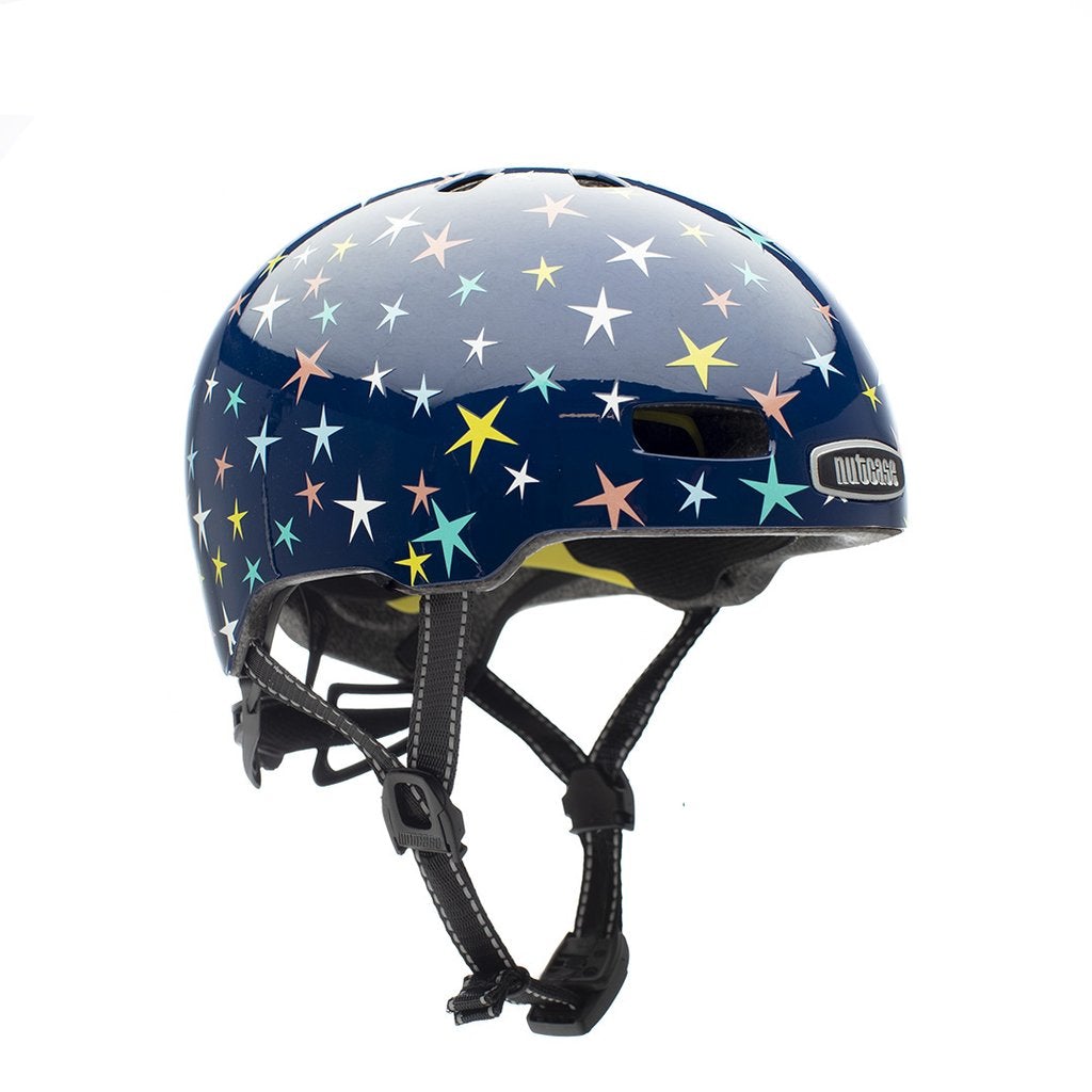 Nutcase Little Nutty Star are Born Gloss MIPS Helmet, Toddler, -- ANB Baby