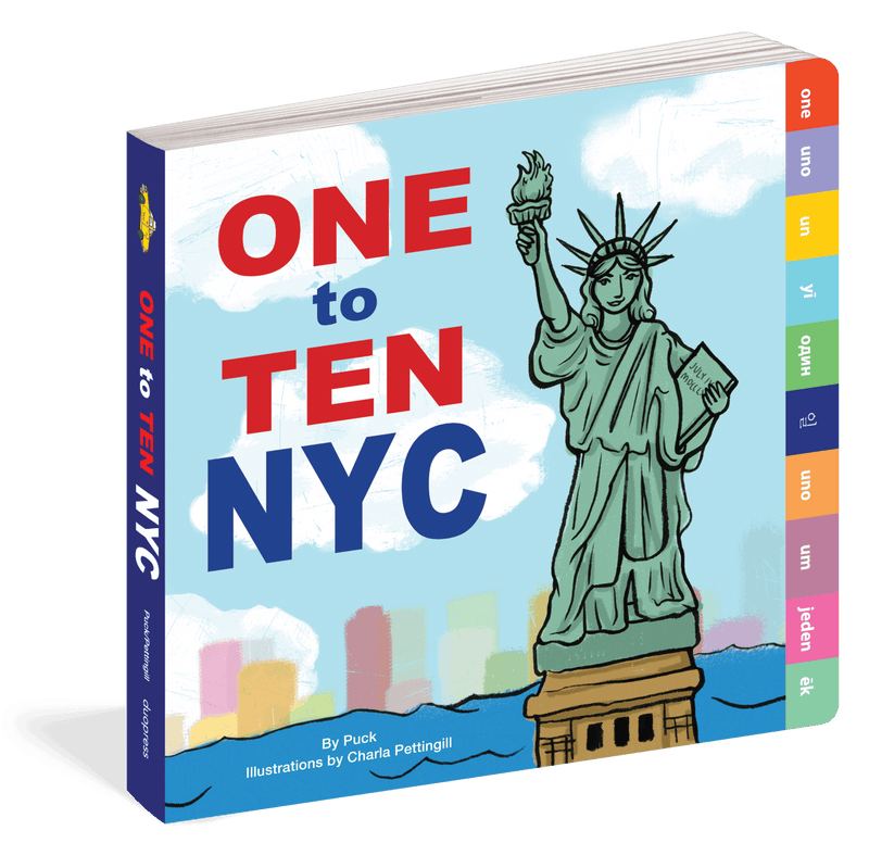 One to Ten NYC Hardcover, -- ANB Baby