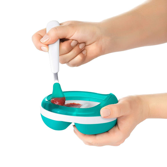 OXO TOT Feeding Spoon Set with Soft Silicone, -- ANB Baby