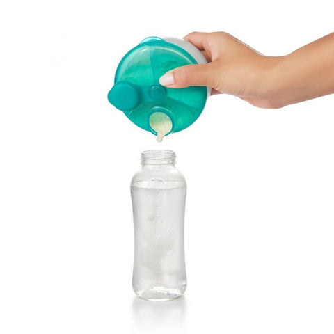 OXO TOT No-Spill Formula Dispenser with Swivel Lid, Teal, -- ANB Baby