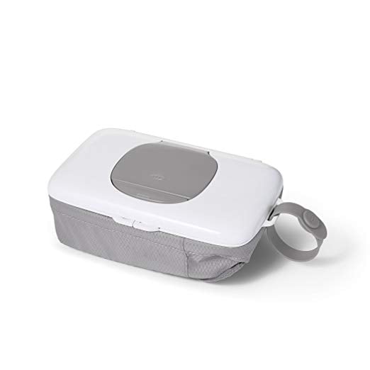 OXO TOT On-The-Go Wipes Dispenser with Diaper Pouch - Grey, -- ANB Baby