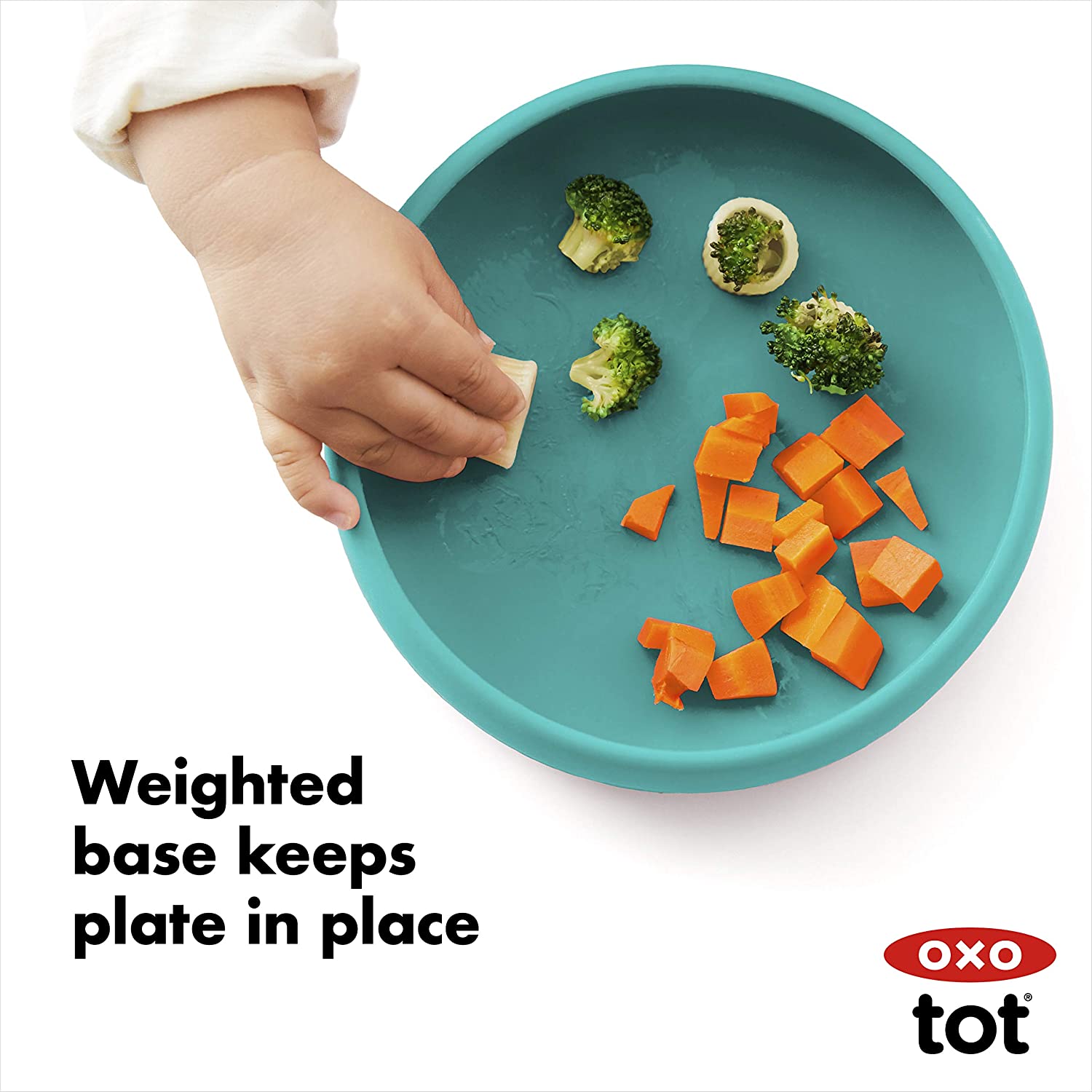 OXO TOT Silicone Plate, -- ANB Baby