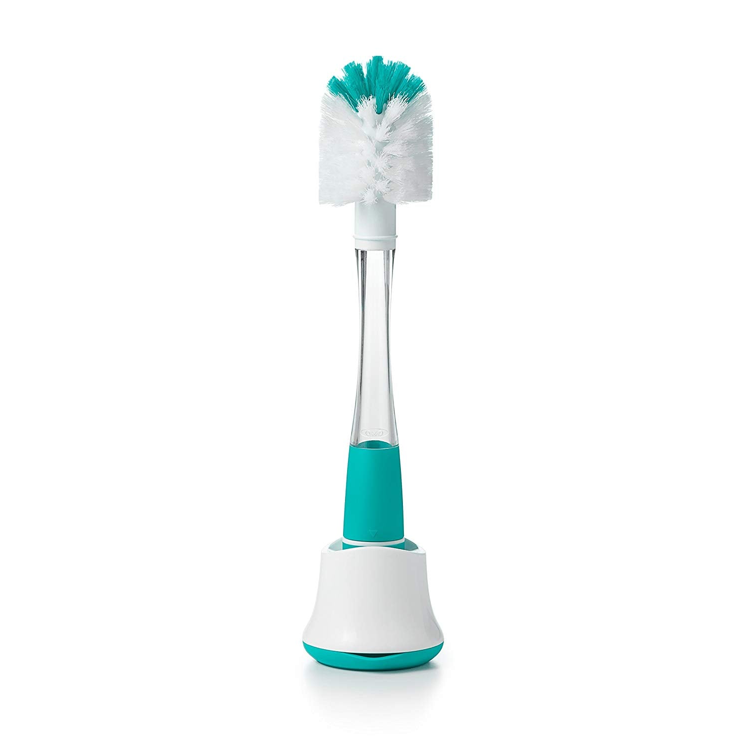 OXO TOT Soap Dispensing Bottle Brush With Stand, -- ANB Baby