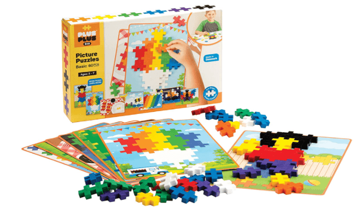 Plus-Plus Big Picture Basic Color Mix Puzzles, Large, -- ANB Baby