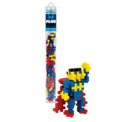 Plus-Plus Superhero Construction Building Mini Puzzle Blocks, 70 Pieces Tube, -- ANB Baby