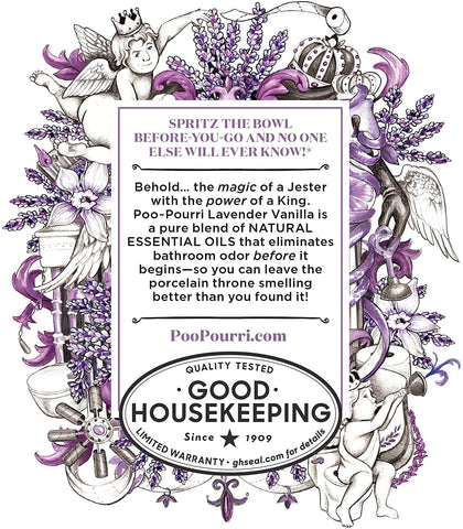 Poo-Pourri Before-You- Go Toilet Spray, 2 Fl Oz, Lavender Vanilla Scent, -- ANB Baby