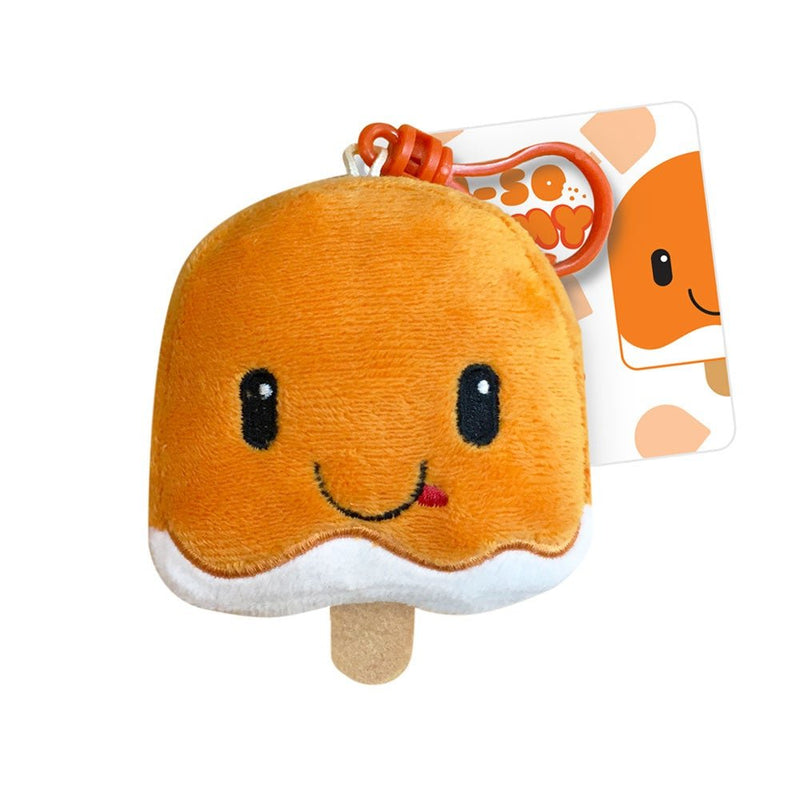 SCENTCO Oh So Yummy Backpack Buddies, Creamsicle Scented Plush Clip, -- ANB Baby