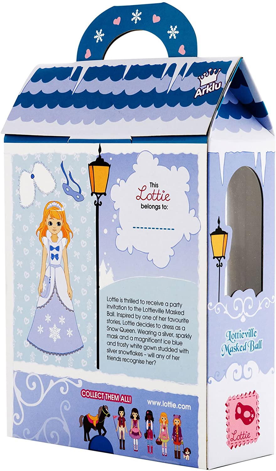 SCHYLLING Lottie Snow Queen Doll, -- ANB Baby