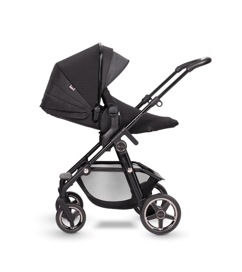 Silver Cross Infant Comet Eclipse Stroller, Black, -- ANB Baby