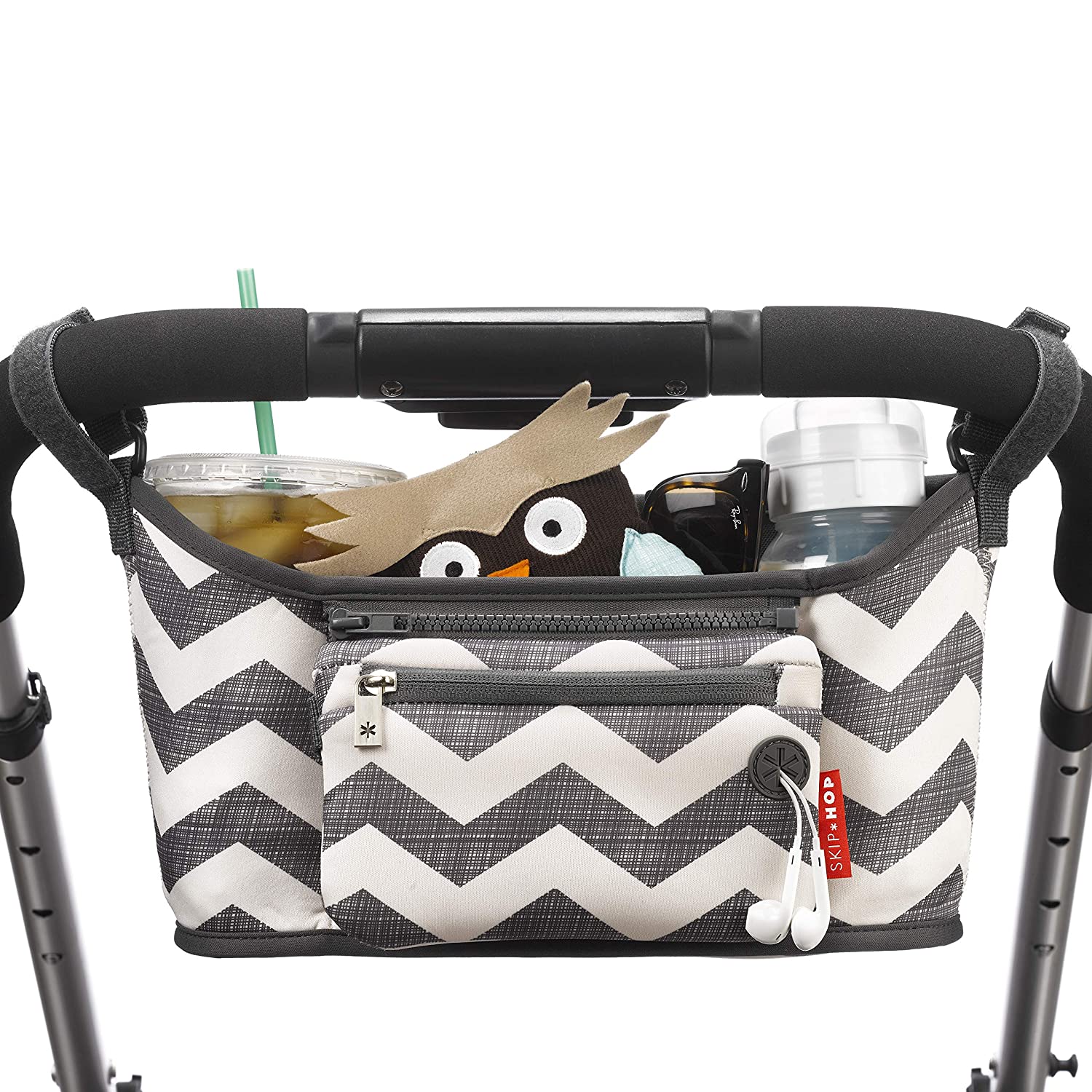 SKIP HOP Grab and Go Stroller Organizer Chevron, -- ANB Baby