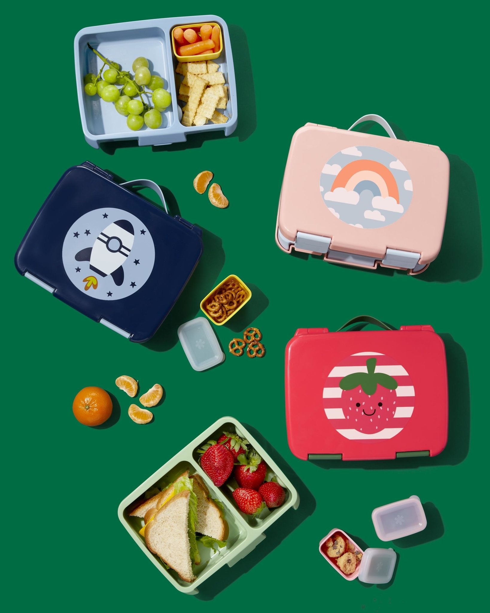 Skip Hop Spark Style Bento Box, Rocketship, -- ANB Baby