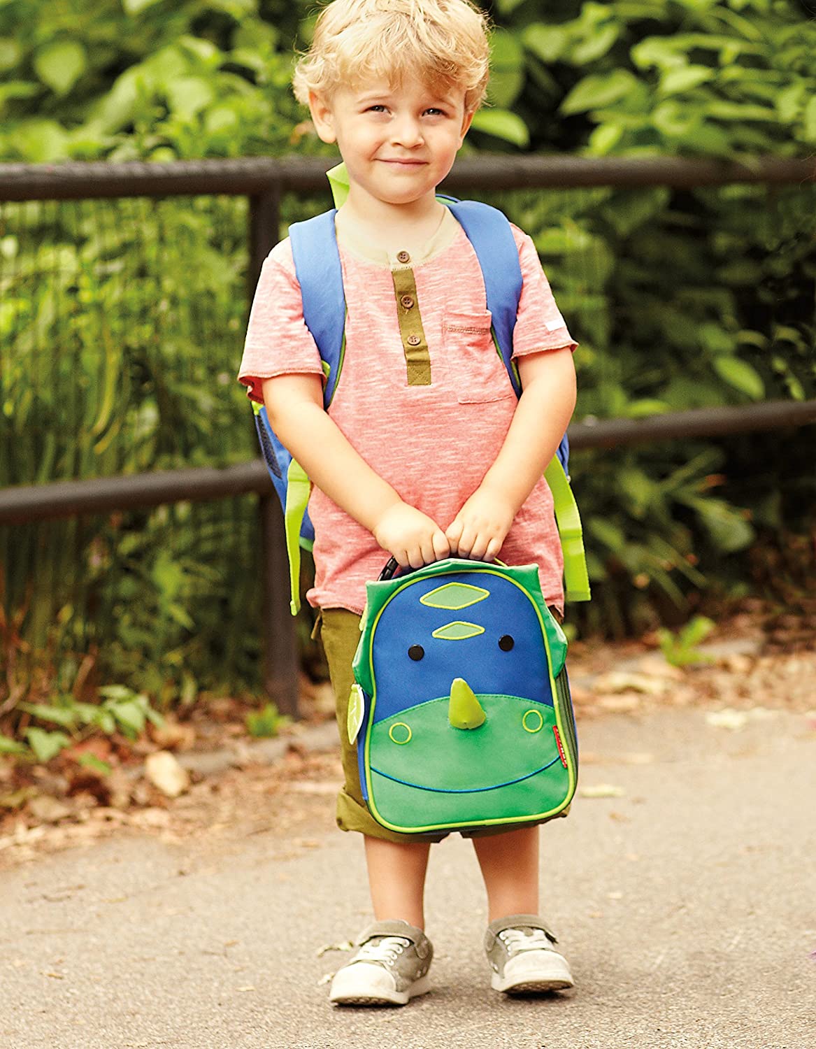 SKIP HOP Zoo Little Kid Backpack, Dinosaur, -- ANB Baby