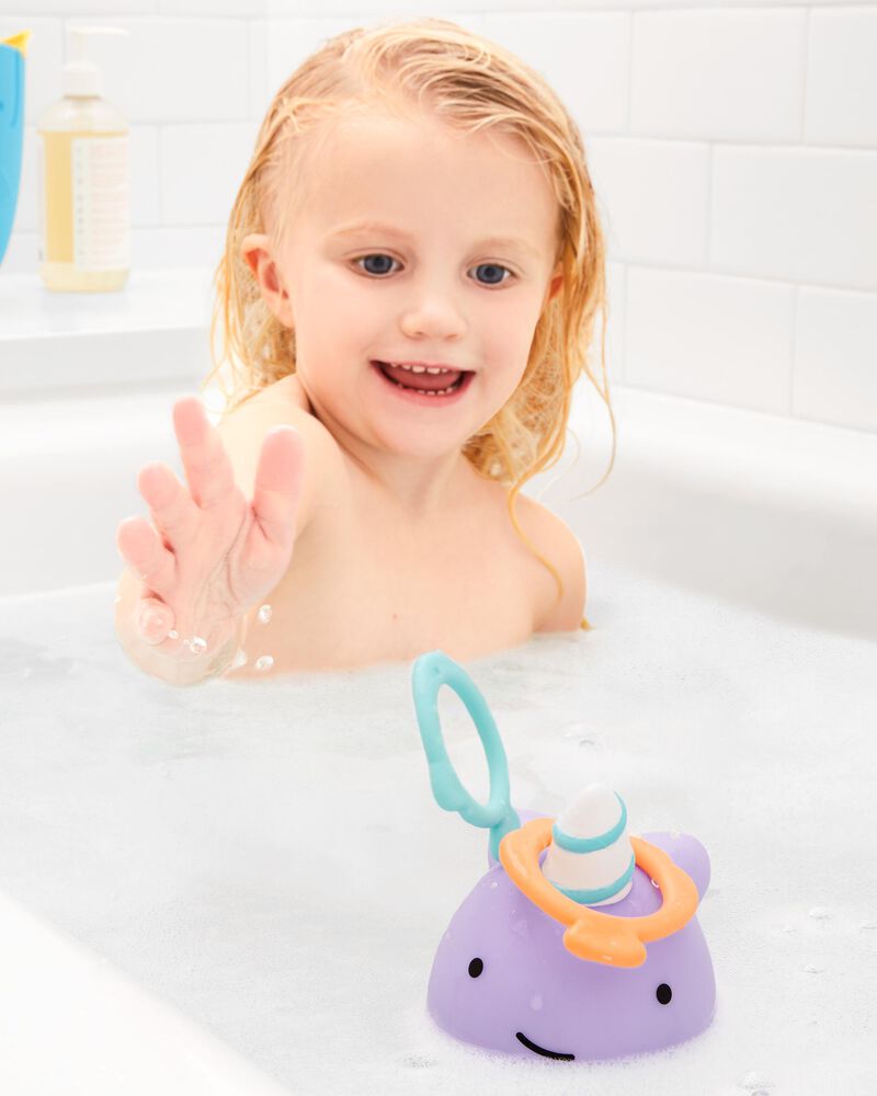 Skip Hop Zoo Narwhal Ring Toss Bath Toy, -- ANB Baby