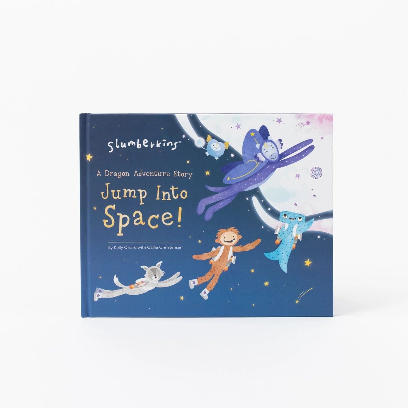 Slumberkins Dragon Kin with Jump Into Space Book, -- ANB Baby