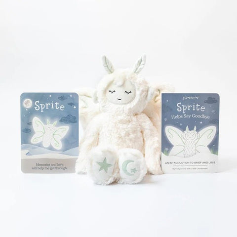 Slumberkins Ivory Sprite Kin, Grief & Loss, Ivory, -- ANB Baby