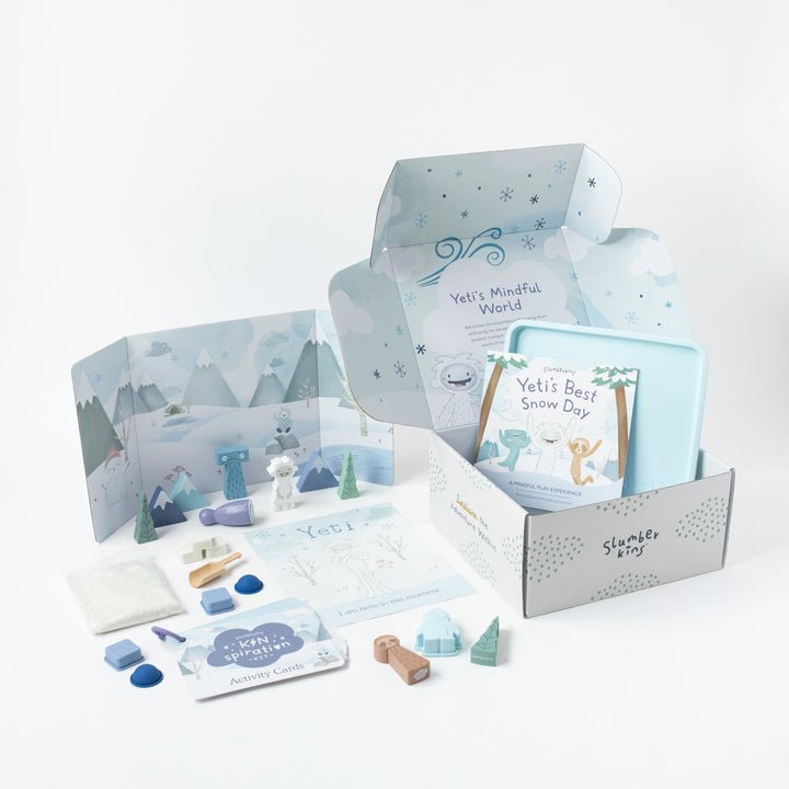 Slumberkins Kinspiration Kit, Mindful Play with Yeti, -- ANB Baby