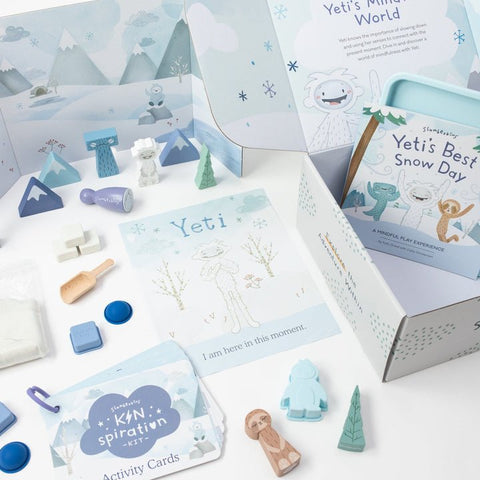 Slumberkins Kinspiration Kit, Mindful Play with Yeti, -- ANB Baby