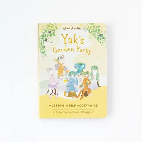 Slumberkins Violet Yak Kin Garden Party, Self-Acceptance, -- ANB Baby