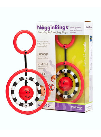 SmartNoggin NogginRings Baby Toy, -- ANB Baby