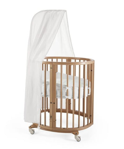 STOKKE Sleepi Mini Bundle With Mattress and Drape Rod, -- ANB Baby