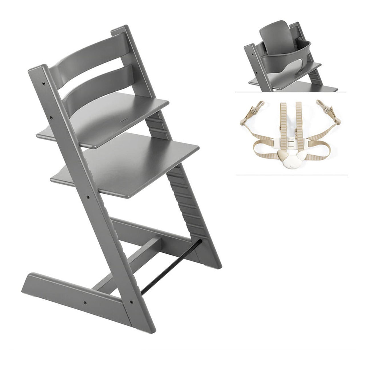 STOKKE Tripp Trapp® High Chair with Baby Seat & Harness, -- ANB Baby