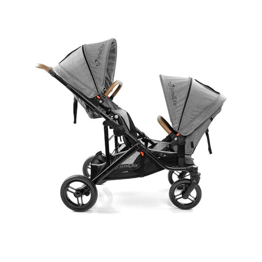 StrollAir Solo Tango Second Seat, Denim Slate, -- ANB Baby