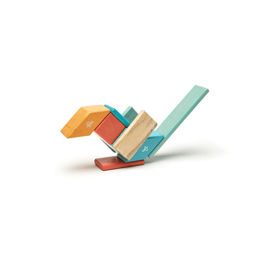 Tegu Magnetic Wooden Block Set, Sunset 14-42 Piece Sets, -- ANB Baby