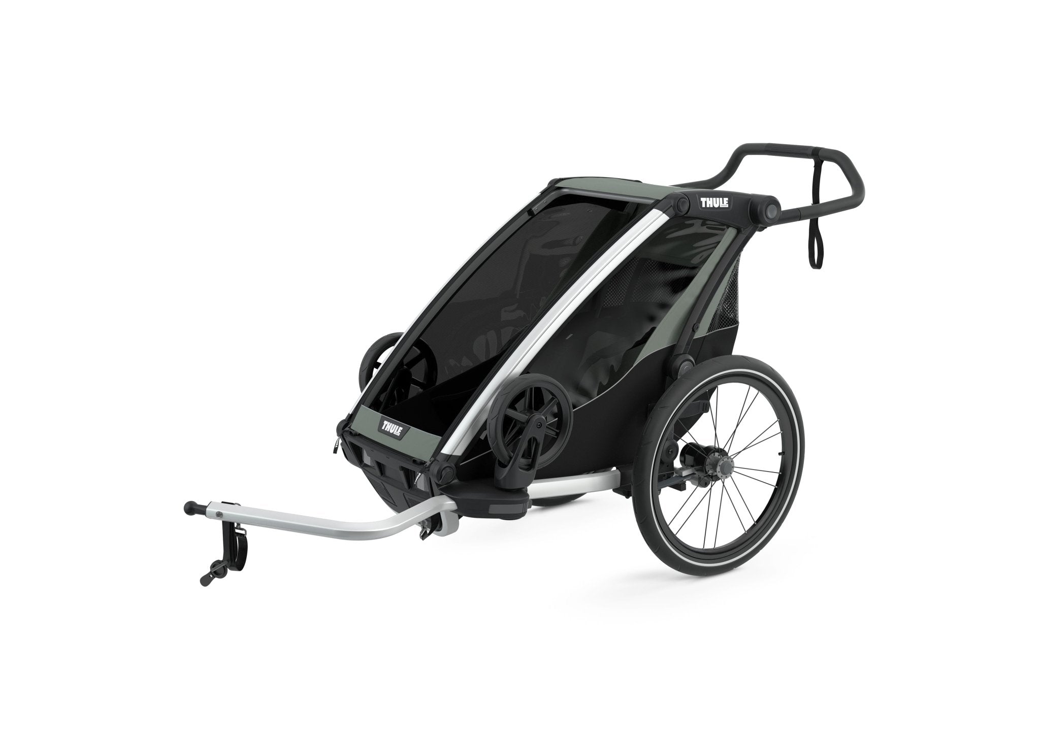 Thule Chariot Lite 1 Multisport Trailer & Stroller, Agava, -- ANB Baby