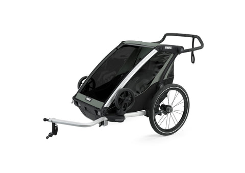 Thule Chariot Lite 2 Multisport Trailer & Stroller, Agave, -- ANB Baby